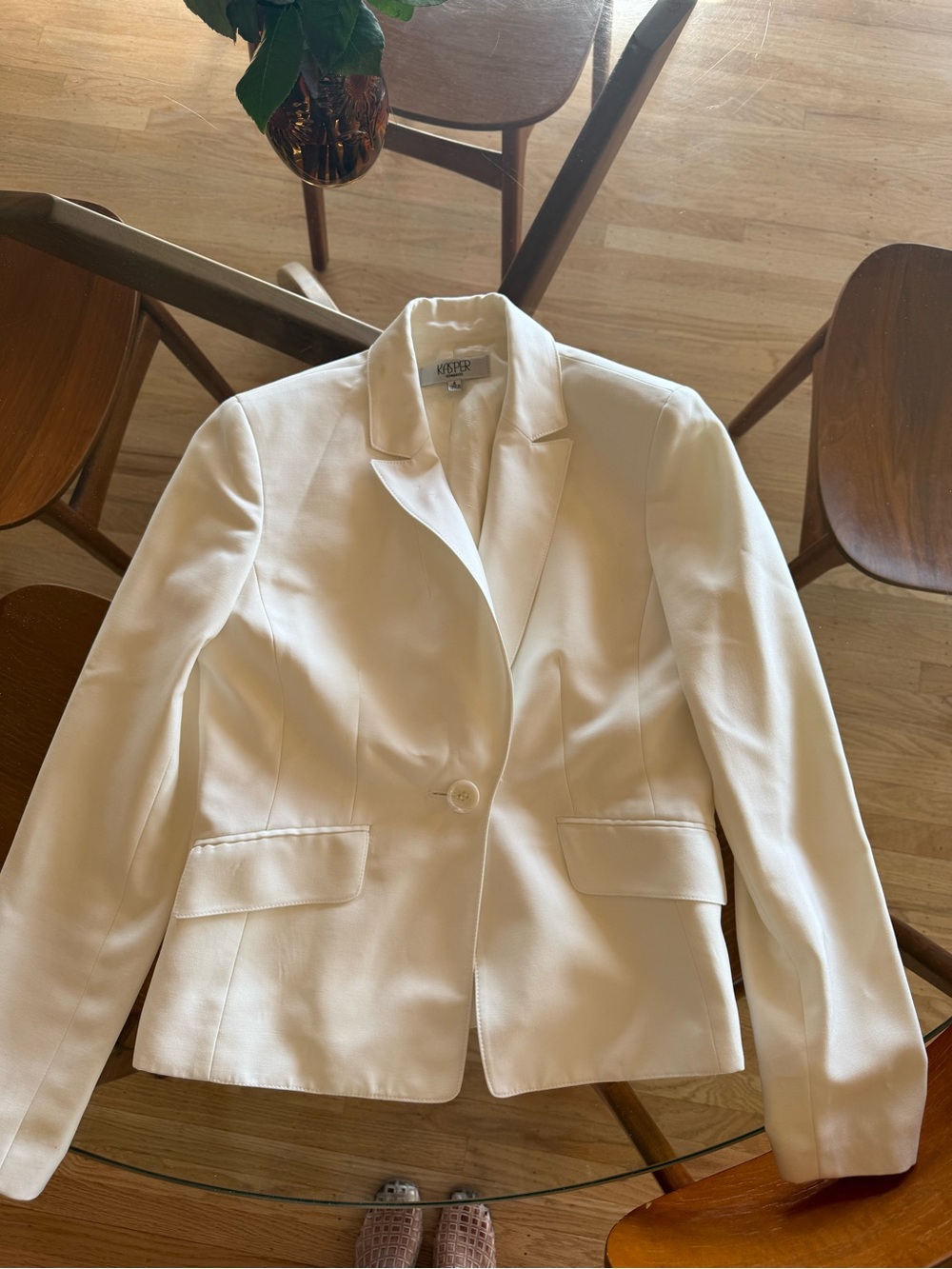 Kasper Cream Women's Blazer - Tailored Separates